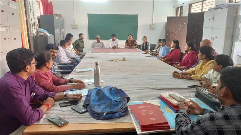 सम्मान समारोह -Shahid Durwasa Nishad Government College Arjunda District Balod, C.G.