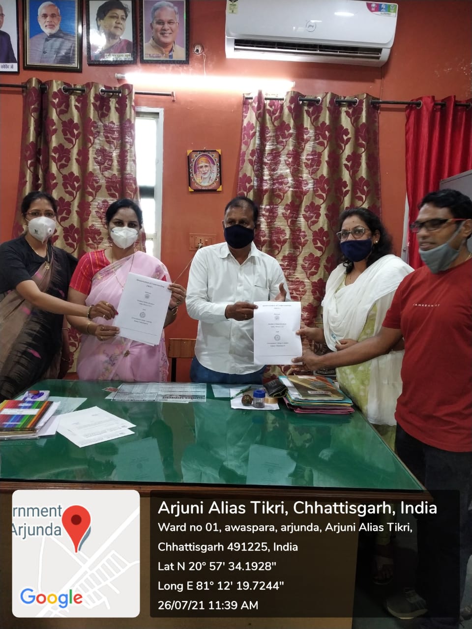MOU With SHAILDEVI COLLEGE -Shahid Durwasa Nishad Government College Arjunda District Balod, C.G.