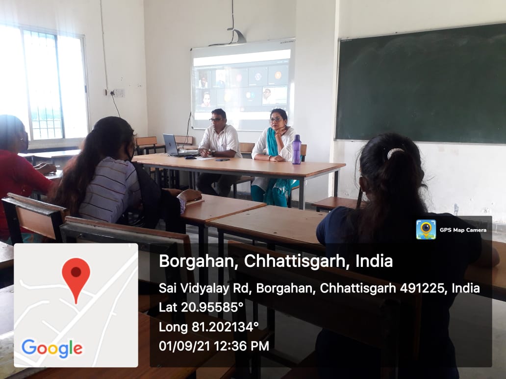 Induction Program -Shahid Durwasa Nishad Government College Arjunda District Balod, C.G.