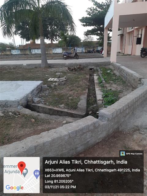 Rainwater harvesting -Shahid Durwasa Nishad Government College Arjunda District Balod, C.G.