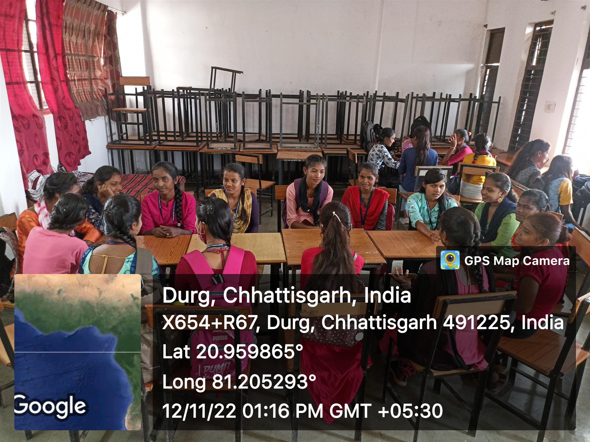 GIRL'S COMMON ROOM-Shahid Durwasa Nishad Government College Arjunda District Balod, C.G.