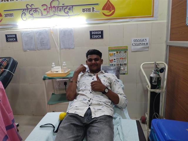 Seva Pakhwara 2025  17 Sept -2 Oct "Blood Donation Camp""-Shahid Durwasa Nishad Government College Arjunda District Balod, C.G.