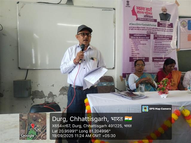 Sewa Pakhwara 17-Sept-02 Oct "Menstrual Hygiene Workshop"-Shahid Durwasa Nishad Government College Arjunda District Balod, C.G.